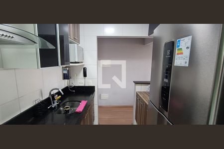 Cozinha de apartamento à venda com 3 quartos, 70m² em Parque Taboão, Taboão da Serra