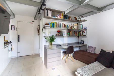 Sala de apartamento à venda com 1 quarto, 70m² em Perdizes, São Paulo