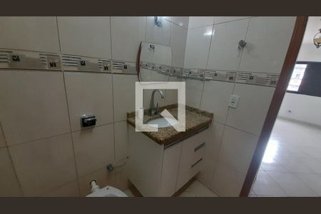 Banheiro Social de apartamento para alugar com 1 quarto, 60m² em Boqueirão, Praia Grande