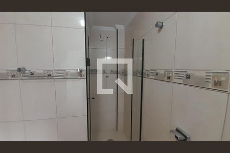 Banheiro Social de apartamento para alugar com 1 quarto, 60m² em Boqueirão, Praia Grande