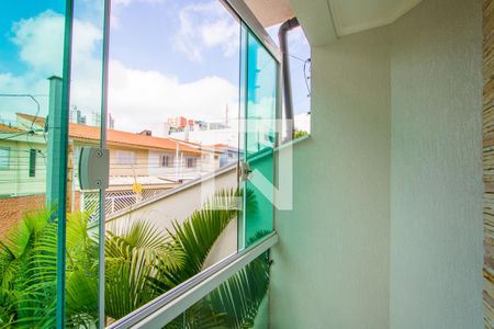 Varanda do quarto 1 de casa para alugar com 3 quartos, 350m² em Vila Scarpelli, Santo André