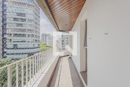 Varanda da Sala de apartamento à venda com 4 quartos, 320m² em Paraíso, São Paulo