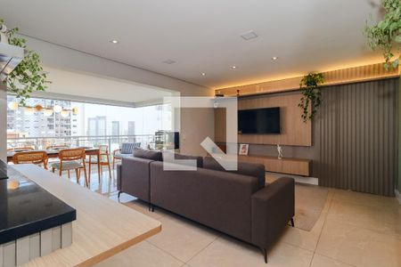 Sala de apartamento à venda com 3 quartos, 109m² em Vila Andrade, São Paulo