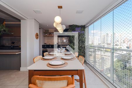 Varanda da Sala de apartamento à venda com 3 quartos, 109m² em Vila Andrade, São Paulo