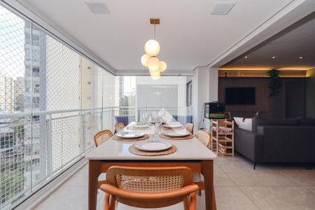 Varanda da Sala de apartamento à venda com 3 quartos, 109m² em Vila Andrade, São Paulo