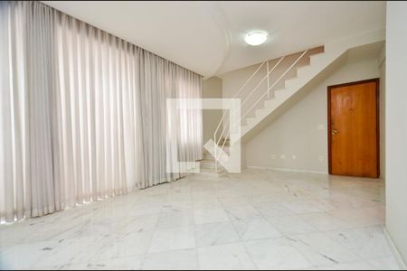 Sala de estar de apartamento à venda com 4 quartos, 150m² em Sagrada Família, Belo Horizonte