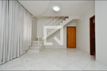 Sala de estar de apartamento à venda com 4 quartos, 150m² em Sagrada Família, Belo Horizonte