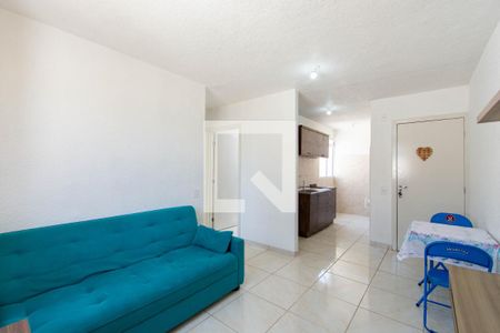 Sala de apartamento para alugar com 2 quartos, 70m² em São Luis, Canoas