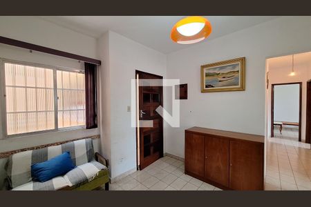 Sala de apartamento para alugar com 2 quartos, 57m² em Canto do Forte, Praia Grande