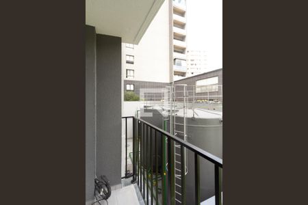 Varanda da Sala de apartamento para alugar com 1 quarto, 26m² em Vila Olímpia, São Paulo