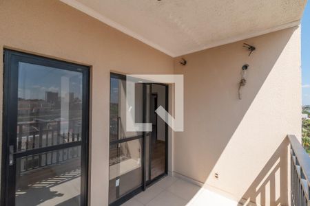 Varanda Sala de Estar/Jantar  de apartamento para alugar com 2 quartos, 73m² em Loteamento Remanso Campineiro, Hortolândia