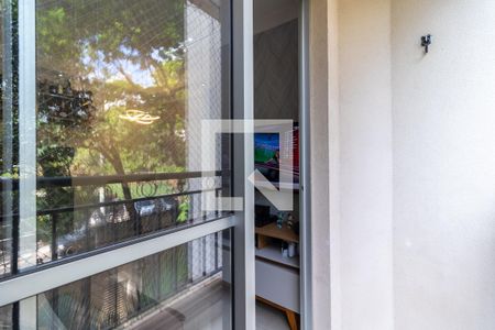 Varanda da Sala de apartamento à venda com 3 quartos, 54m² em Vila Roque, São Paulo