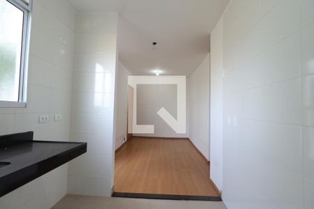 Cozinha de apartamento para alugar com 2 quartos, 44m² em Chácaras Hipica, Ribeirão Preto