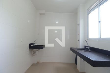 Cozinha de apartamento para alugar com 2 quartos, 44m² em Chácaras Hipica, Ribeirão Preto