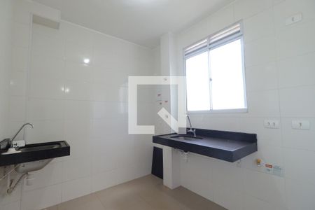 Cozinha de apartamento para alugar com 2 quartos, 44m² em Chácaras Hipica, Ribeirão Preto