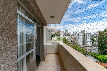 Varanda da Sala de apartamento para alugar com 3 quartos, 100m² em Coracao de Jesus, Belo Horizonte