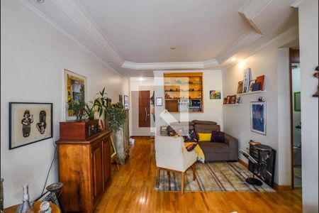 Sala de apartamento à venda com 3 quartos, 80m² em Jardim Bela Vista, Santo André