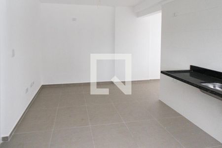 Sala e cozinha de apartamento à venda com 1 quarto, 28m² em Vila Formosa, São Paulo