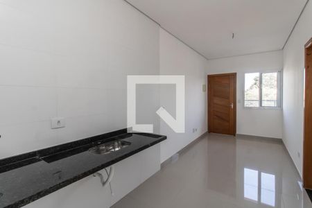 Sala = Cozinha de apartamento à venda com 2 quartos, 42m² em Vila Costa Melo, São Paulo