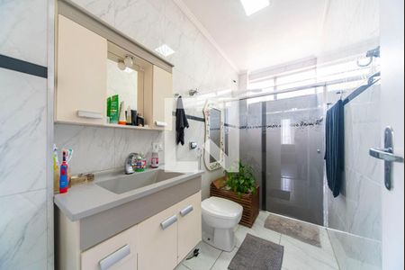 Banheiro de apartamento à venda com 2 quartos, 91m² em Jardim Ocara, Santo André