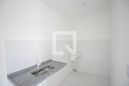 Cozinha e Área de Serviço de apartamento para alugar com 1 quarto, 40m² em Trindade, São Gonçalo