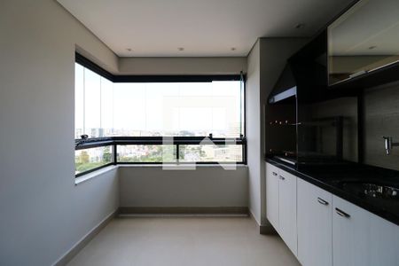 Varanda Gourmet de apartamento para alugar com 3 quartos, 115m² em Vila Bastos, Santo André