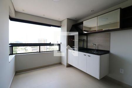 Varanda Gourmet de apartamento à venda com 3 quartos, 115m² em Vila Bastos, Santo André