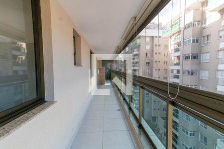 Varanda da Sala de apartamento à venda com 3 quartos, 119m² em Santa Rosa, Niterói