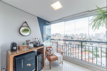 Varanda de apartamento à venda com 3 quartos, 69m² em Vila Brasilio Machado, São Paulo