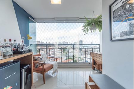 Varanda de apartamento à venda com 3 quartos, 69m² em Vila Brasilio Machado, São Paulo