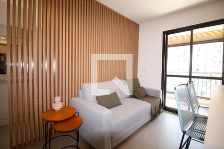 Sala de apartamento à venda com 1 quarto, 40m² em Jardim das Bandeiras, São Paulo