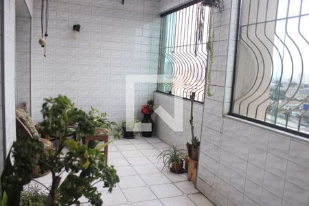 Varanda de apartamento à venda com 3 quartos, 128m² em Vila Augusta, Guarulhos