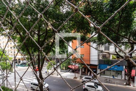 Vista da Sala de apartamento para alugar com 3 quartos, 120m² em Higienópolis, São Paulo