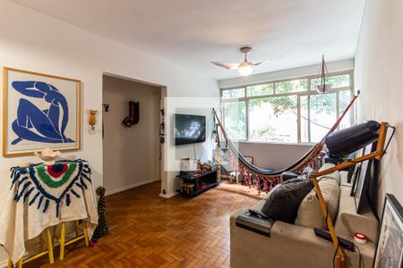 Sala de apartamento para alugar com 3 quartos, 120m² em Higienópolis, São Paulo