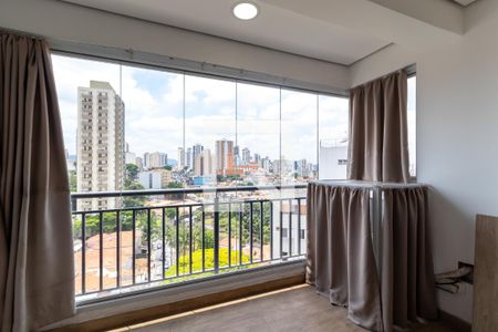 Varanda da Sala de apartamento para alugar com 1 quarto, 52m² em Santana, São Paulo