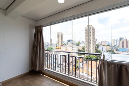 Varanda da Sala de apartamento para alugar com 1 quarto, 52m² em Santana, São Paulo