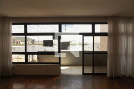 Varanda da Sala de apartamento para alugar com 3 quartos, 220m² em Botafogo, Rio de Janeiro