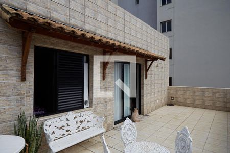 Varanda da Sala de apartamento para alugar com 1 quarto, 80m² em Lourdes, Belo Horizonte