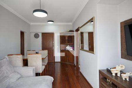 Sala de apartamento para alugar com 1 quarto, 80m² em Lourdes, Belo Horizonte