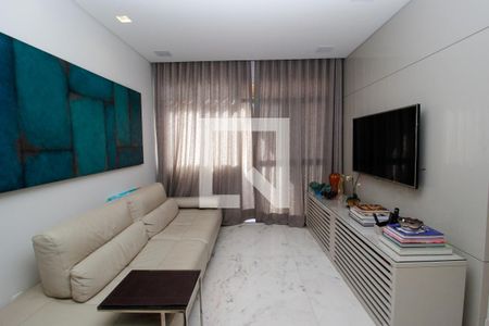 Sala de apartamento à venda com 4 quartos, 148m² em Anchieta, Belo Horizonte