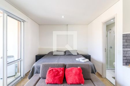 Sala/Quarto de apartamento à venda com 1 quarto, 34m² em Campo Belo, São Paulo