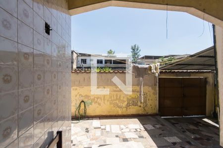 Casa Frente - Vista da Sala de casa à venda com 4 quartos, 100m² em Jardim América, Rio de Janeiro