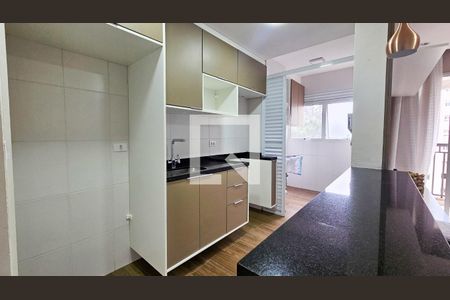 Cozinha de apartamento para alugar com 2 quartos, 60m² em Vila Castelo, São Paulo