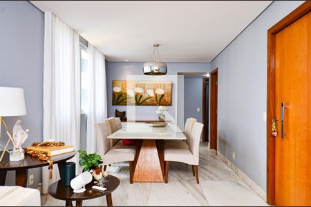 Sala de jantar de apartamento para alugar com 3 quartos, 120m² em Anchieta, Belo Horizonte