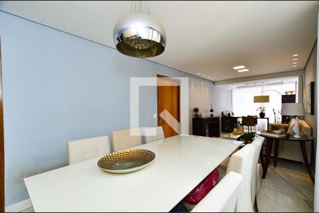 Sala de jantar de apartamento para alugar com 3 quartos, 120m² em Anchieta, Belo Horizonte