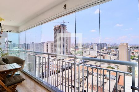 Varanda gourmet de apartamento à venda com 2 quartos, 69m² em Brás, São Paulo