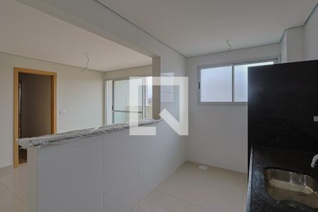 Cozinha e Área de Serviço de apartamento à venda com 3 quartos, 140m² em Jardim Riacho das Pedras, Contagem