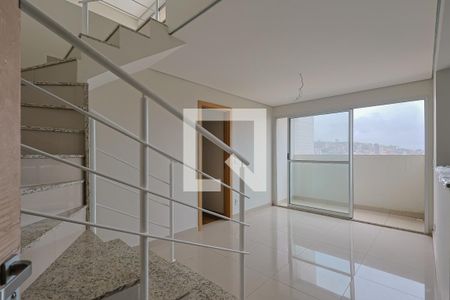 Sala de apartamento à venda com 3 quartos, 140m² em Jardim Riacho das Pedras, Contagem