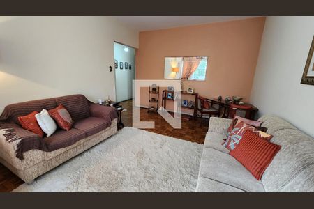 Detalhe Sala de apartamento para alugar com 2 quartos, 124m² em Gonzaga, Santos