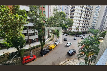 Vista da Sala de apartamento para alugar com 2 quartos, 124m² em Gonzaga, Santos